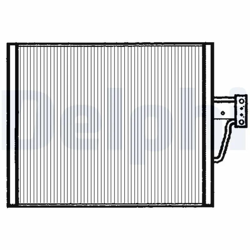 Handler.Part Condenser, air conditioning DELPHI TSP0225018 1