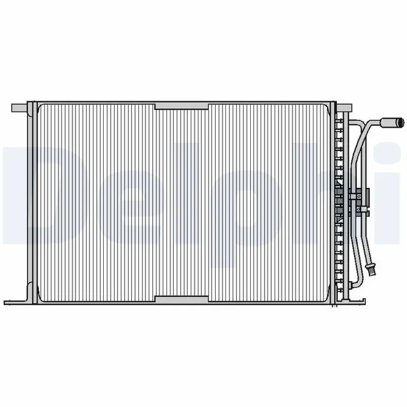 Handler.Part Condenser, air conditioning DELPHI TSP0225026 1