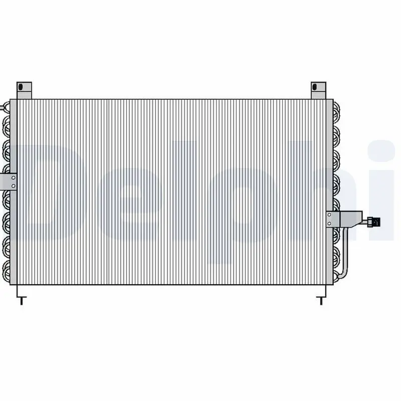 Handler.Part Condenser, air conditioning DELPHI TSP0225051 1