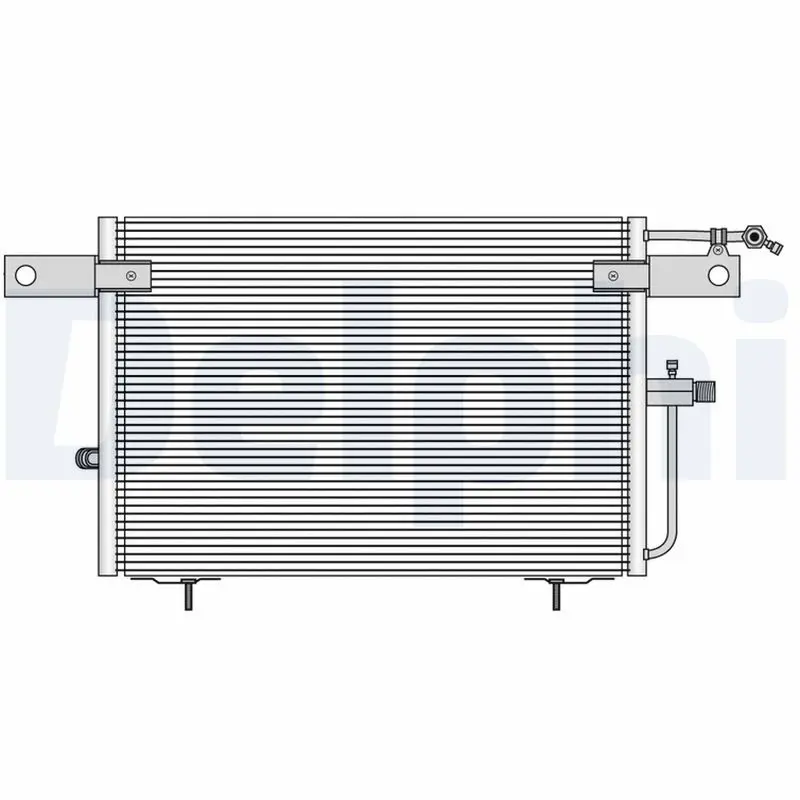 Handler.Part Condenser, air conditioning DELPHI TSP0225083 1