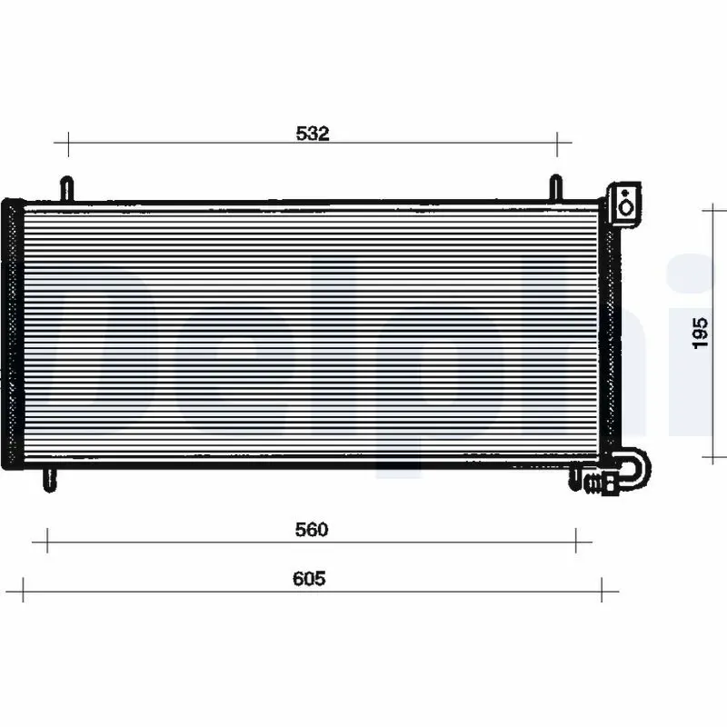 Handler.Part Dryer, air conditioning DELPHI TSP0175042 1