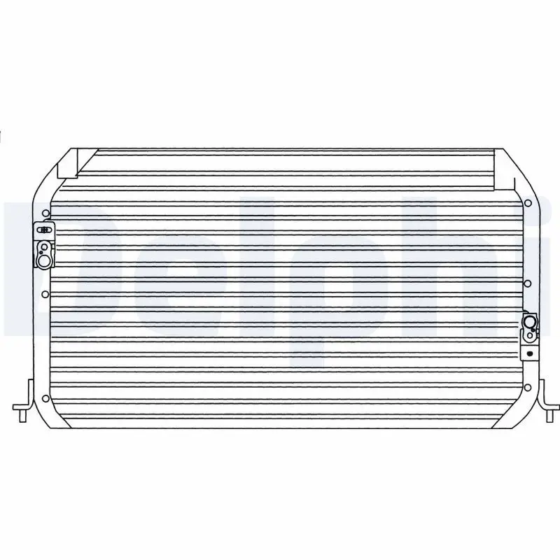 Handler.Part Condenser, air conditioning DELPHI TSP0225095 1