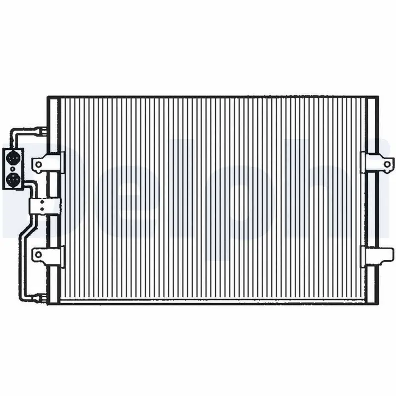 Handler.Part Condenser, air conditioning DELPHI TSP0225110 1