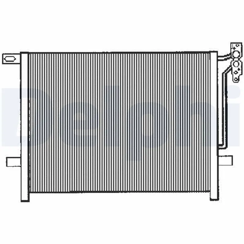 Handler.Part Condenser, air conditioning DELPHI TSP0225118 1