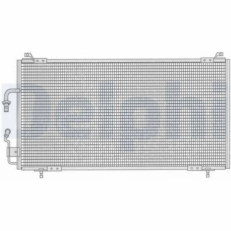 Handler.Part Condenser, air conditioning DELPHI TSP0225130 1