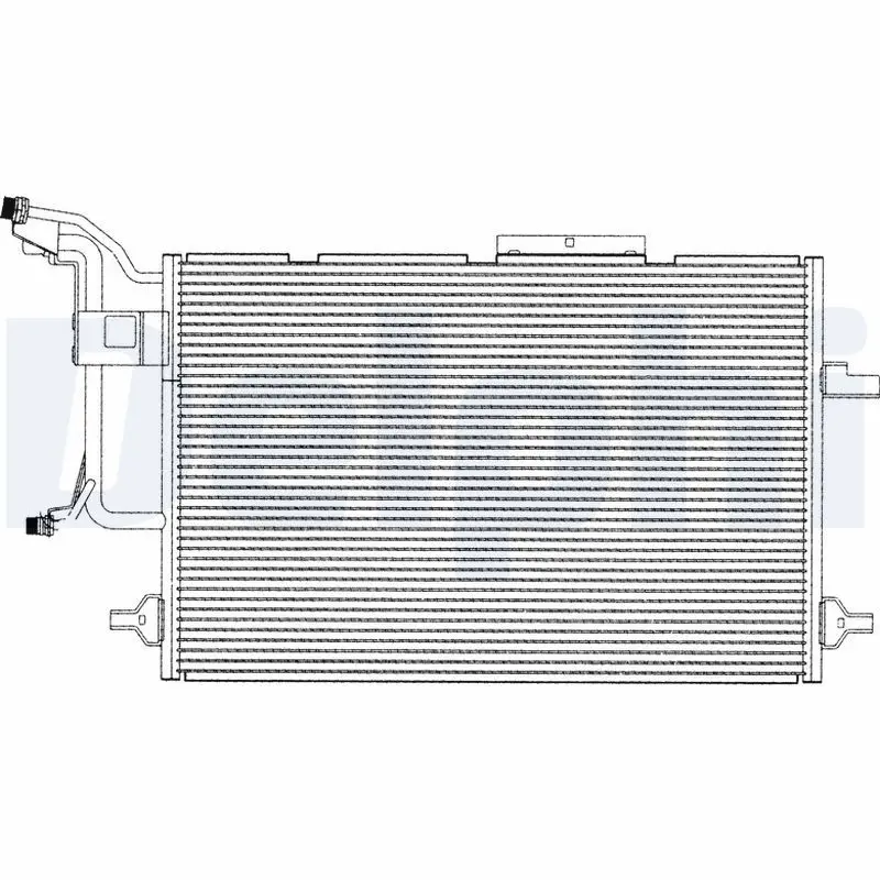 Handler.Part Condenser, air conditioning DELPHI TSP0225183 1