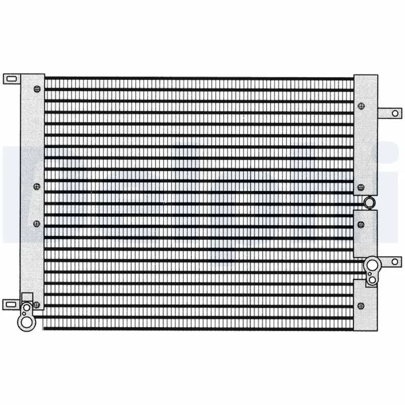 Handler.Part Condenser, air conditioning DELPHI TSP0225191 1