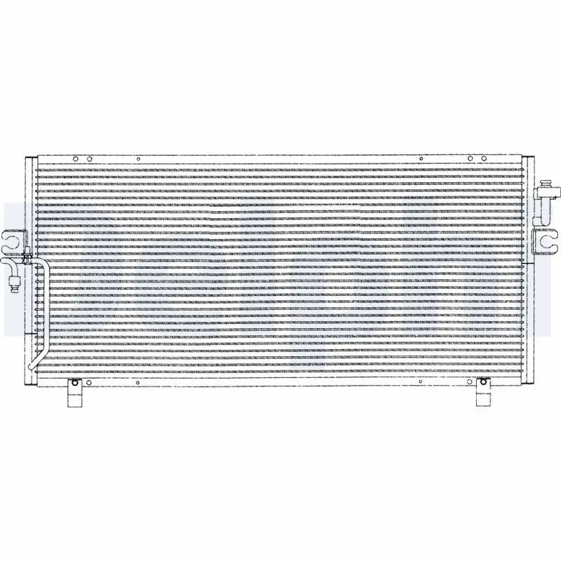 Handler.Part Condenser, air conditioning DELPHI TSP0225211 1