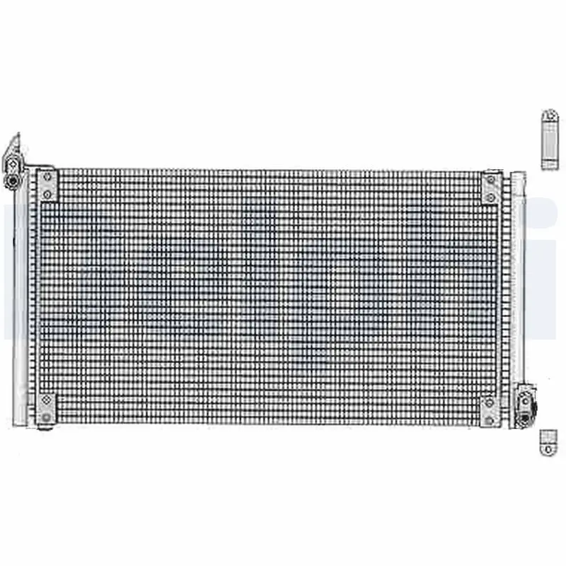 Handler.Part Condenser, air conditioning DELPHI TSP0225264 1