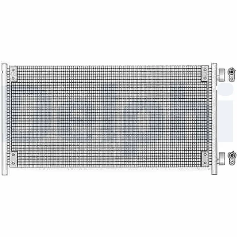 Handler.Part Condenser, air conditioning DELPHI TSP0225268 1