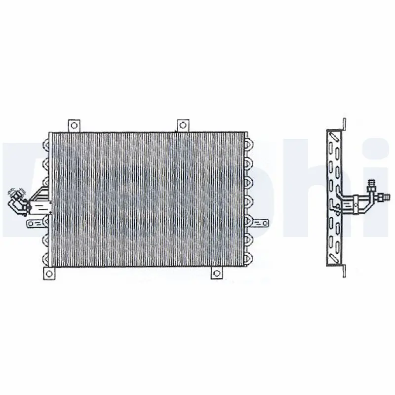 Handler.Part Condenser, air conditioning DELPHI TSP0225305 1