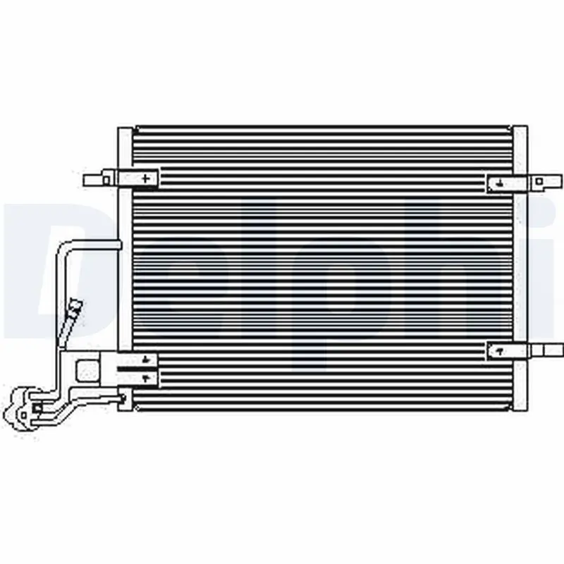 Handler.Part Condenser, air conditioning DELPHI TSP0225453 1