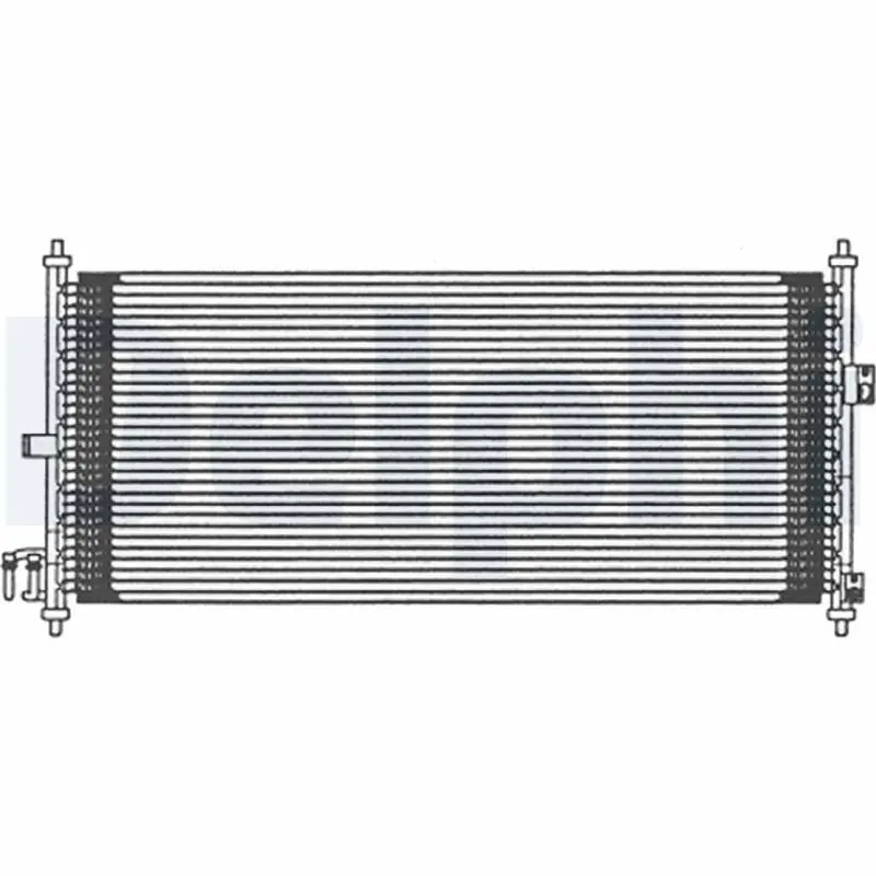 Handler.Part Condenser, air conditioning DELPHI TSP0225476 1