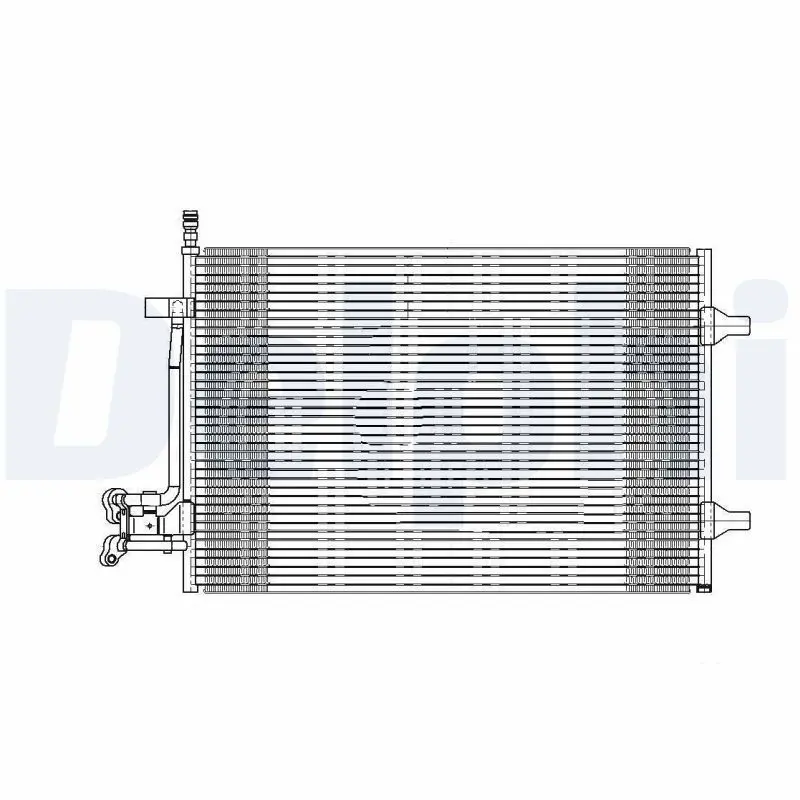 Handler.Part Condenser, air conditioning DELPHI TSP0225650 1