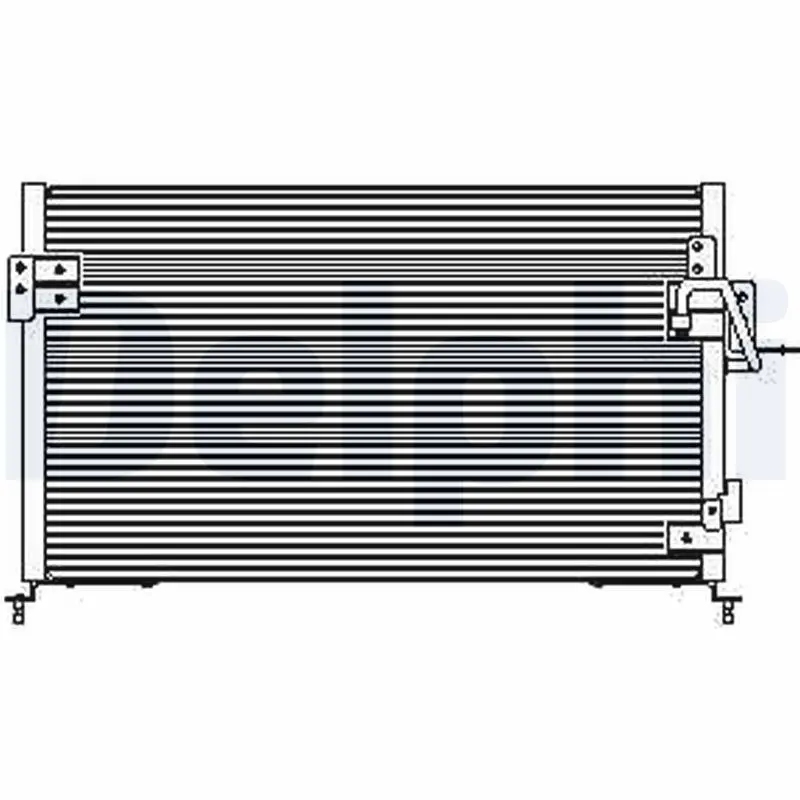 Handler.Part Condenser, air conditioning DELPHI TSP0225443 1