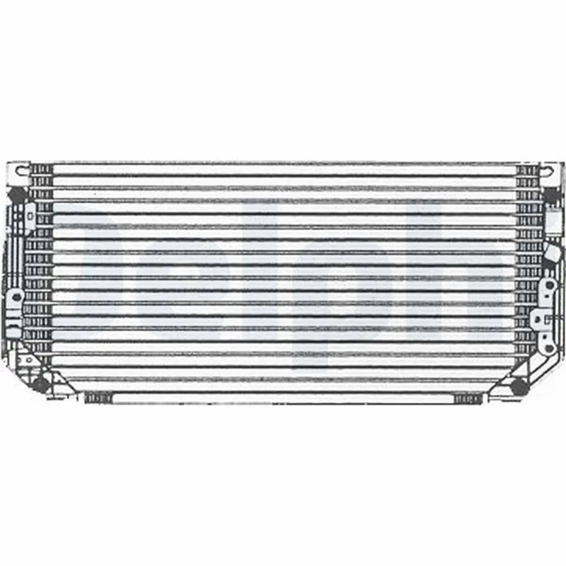 Handler.Part Condenser, air conditioning DELPHI TSP0225479 1