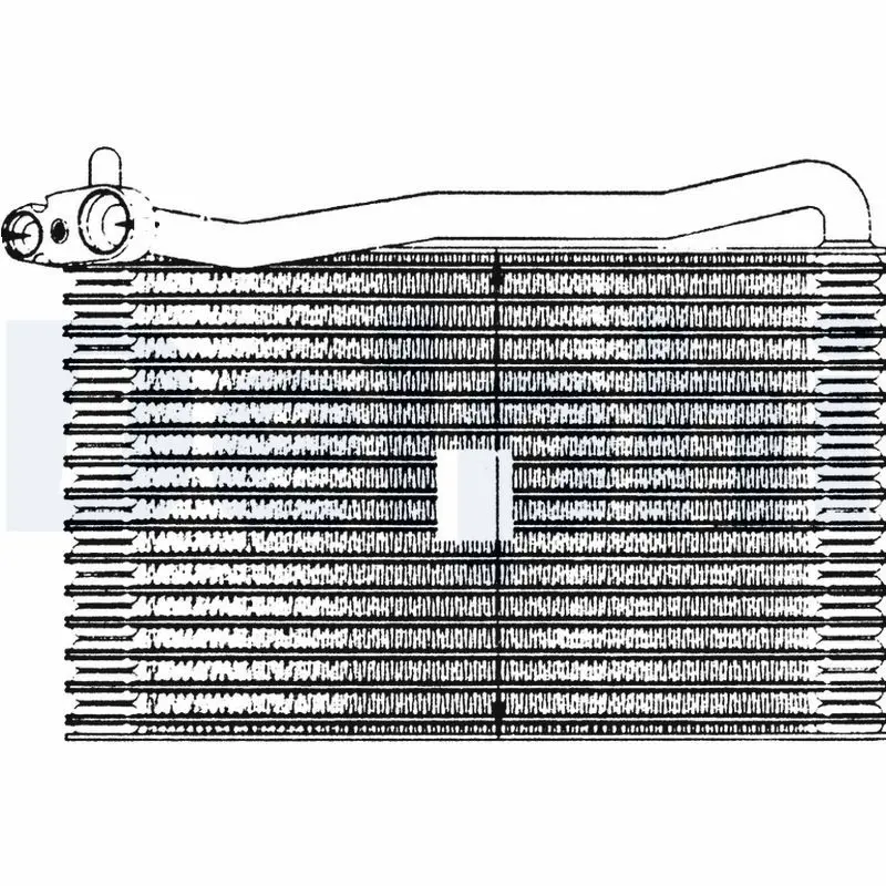 Handler.Part Evaporator, air conditioning DELPHI TSP0525007 1