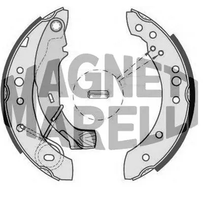 Handler.Part Brake shoe Magneti Marelli 360219198294 1