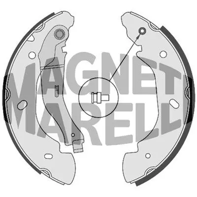 Handler.Part Brake shoe Magneti Marelli 360219198307 1