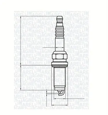 Handler.Part Spark plug Magneti Marelli 062000786304 1