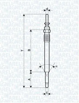 Handler.Part Glow plug Magneti Marelli 062900009304 1