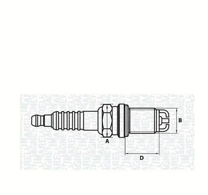 Handler.Part Spark plug Magneti Marelli 062000779304 1