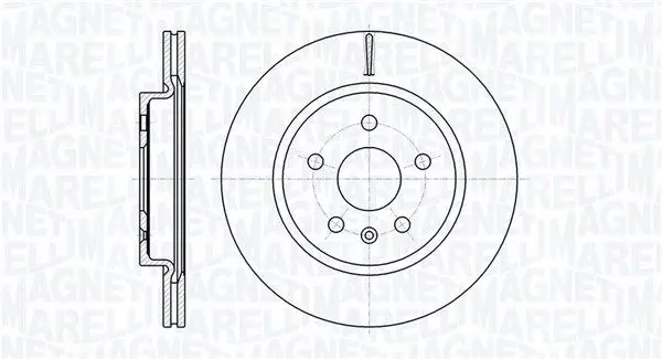 Handler.Part Brake disc Magneti Marelli 361302040102 1