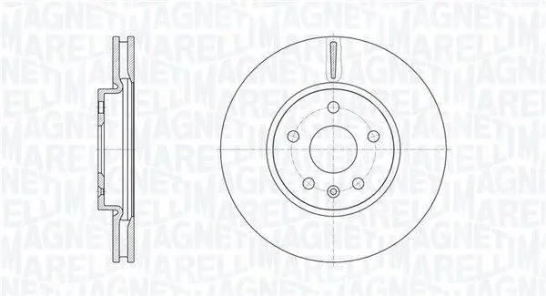 Handler.Part Brake disc Magneti Marelli 361302040104 1