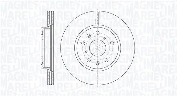 Handler.Part Brake disc Magneti Marelli 361302040120 1