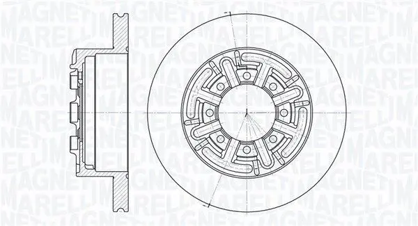 Handler.Part Brake disc Magneti Marelli 361302040159 1