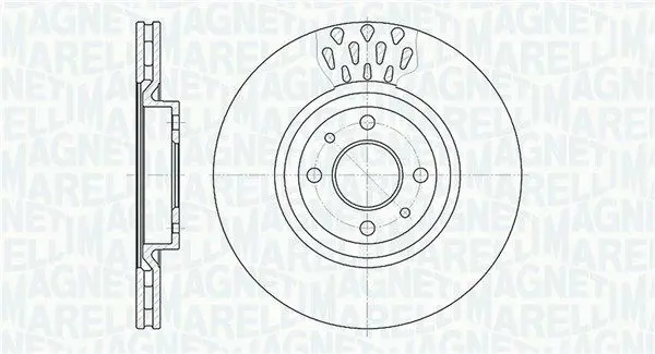 Handler.Part Brake disc Magneti Marelli 361302040252 1