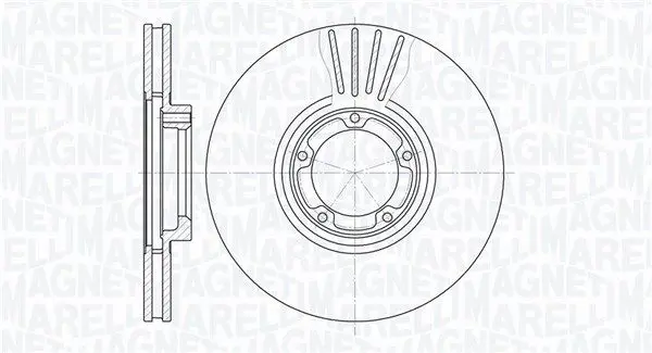 Handler.Part Brake disc Magneti Marelli 361302040340 1