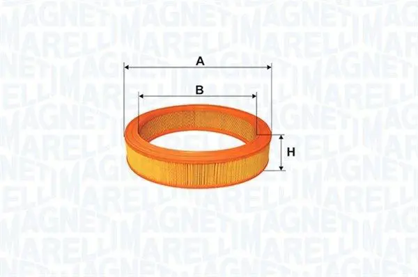 Handler.Part Air filter Magneti Marelli 153071760140 1