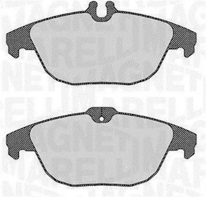 Handler.Part Brake pad set, disc brake Magneti Marelli 363916060314 1