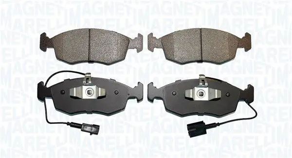 Handler.Part Brake pad set, disc brake Magneti Marelli 363916060427 1