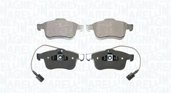 Handler.Part Brake pad set, disc brake Magneti Marelli 363916060860 1