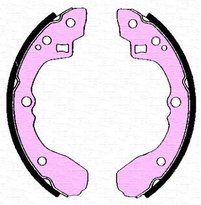 Handler.Part Brake shoe Magneti Marelli 360219192045 1