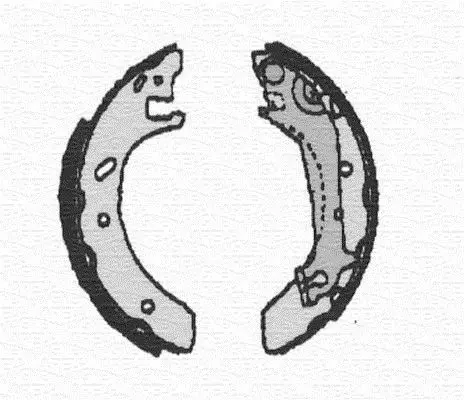 Handler.Part Brake shoe Magneti Marelli 360219192175 1