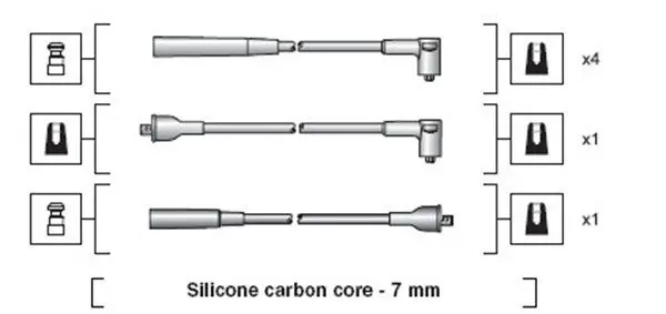 Handler.Part Ignition cable kit Magneti Marelli 941318111037 1