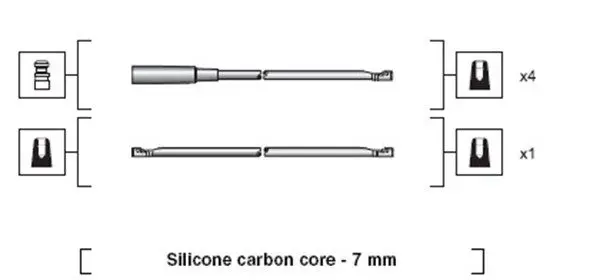 Handler.Part Ignition cable kit Magneti Marelli 941318111053 1