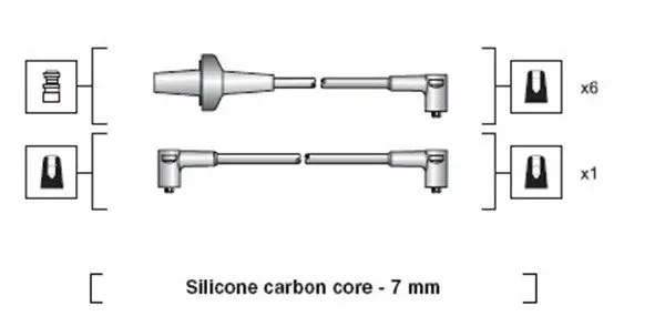 Handler.Part Ignition cable kit Magneti Marelli 941318111055 1