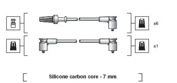 Handler.Part Ignition cable kit Magneti Marelli 941318111056 1