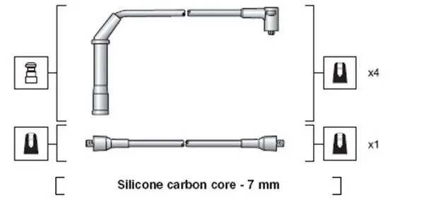 Handler.Part Ignition cable kit Magneti Marelli 941318111058 1