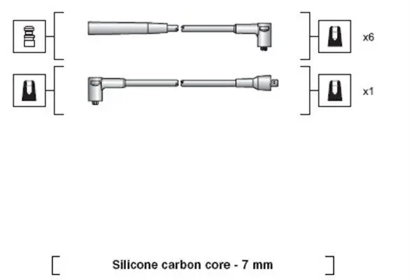 Handler.Part Ignition cable kit Magneti Marelli 941318111066 1