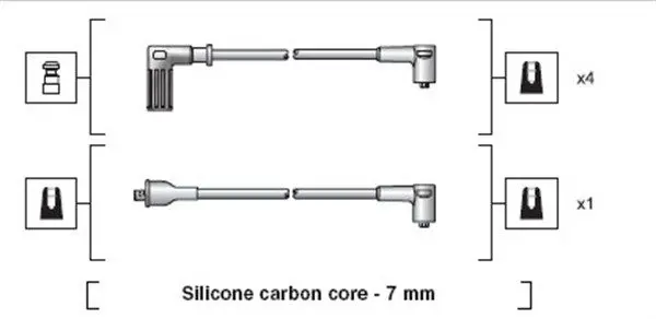 Handler.Part Ignition cable kit Magneti Marelli 941318111118 1