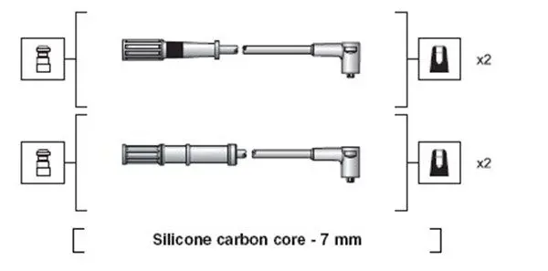 Handler.Part Ignition cable kit Magneti Marelli 941318111161 2