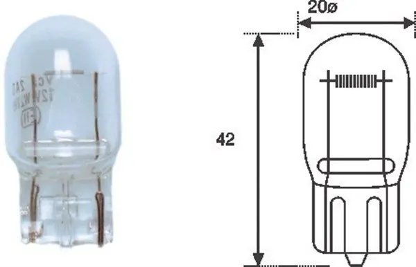 Handler.Part Bulb, tail light Magneti Marelli 002052200000 1