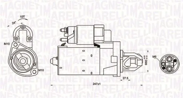 Handler.Part Starter Magneti Marelli 063721249010 1