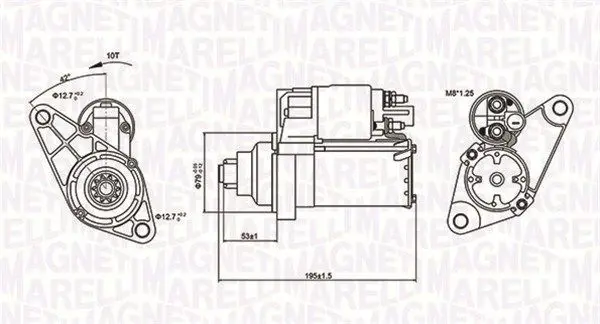 Handler.Part Starter Magneti Marelli 063721330010 1