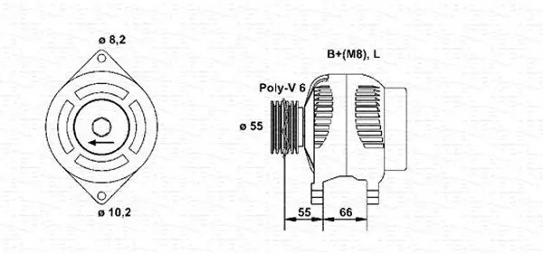 Handler.Part Alternator Magneti Marelli 943354075010 1